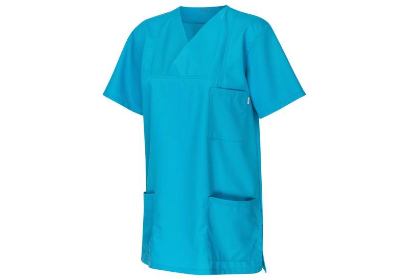 Clinotest Funktionsbluse Schlupfkasack/Faltkragenhemd „Anna/Anton“, Coolcel-Stoff, atmungsaktiv von Clinotest