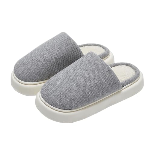 Cliont Damen Hausschuhe Memory Foam Hausschuhe für Frauen Männer Bequem Warm Gemütlich rutschfest von Cliont