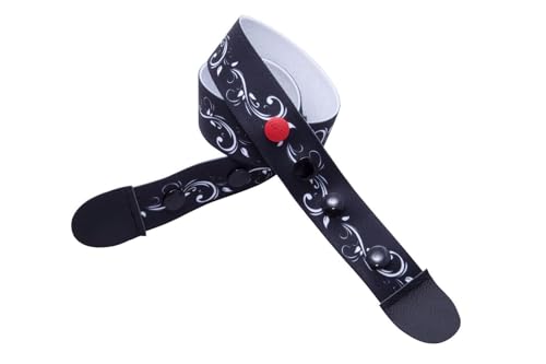 Clip.Ho Woman Stretch Gürtel für Damen Clip Ho, tragbar von Größe 42 bis 46, Tattoo Design von Clip.Ho