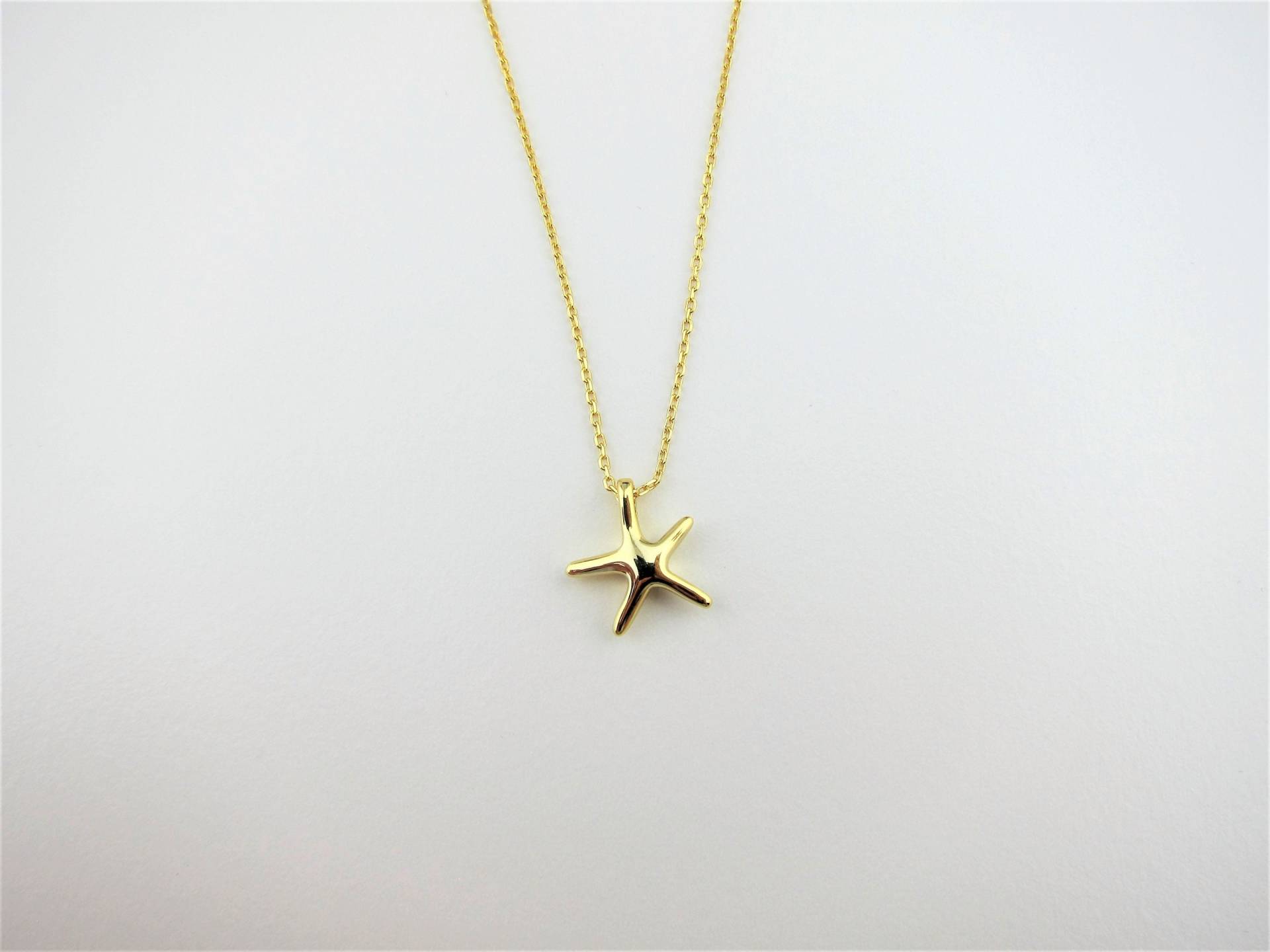 Gold Seestern Halskette von ClipOnsxReverie