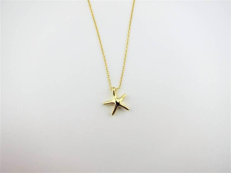 Gold Seestern Halskette Gold Seestern Halskette von ClipOnsxReverie