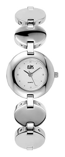 Clips Damen Analog Uhr mit Metall Armband von Clips