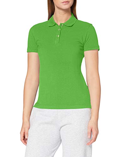 CliQue Damen Regular Fit Poloshirt,Green (Apple Green), 36 EU (Herstellergröße:Small) von Clique