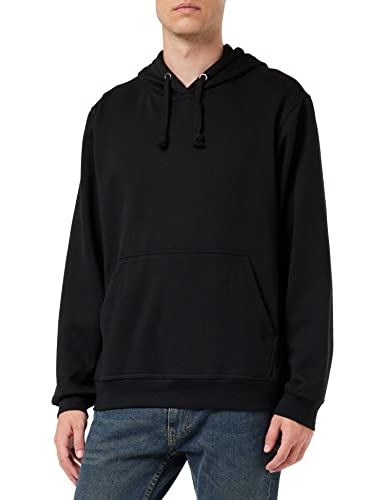 CliQue Herren Basic Kapuzenpullover, Schwarz, XL von Clique