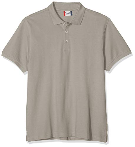 CliQue Herren Classic Lincoln Polo Polohemd, Grau (Silber), L von Clique