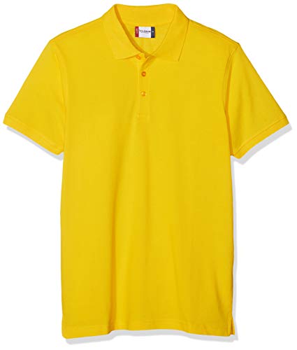 CliQue Herren Classic Lincoln Polo Polohemd, Zitronengelb, XL von Clique