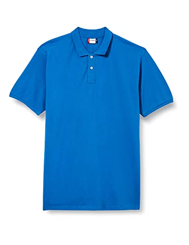 CliQue Herren Premium Polo Shirt Poloshirt, Blau (Royal Blue 55), XXL von Clique