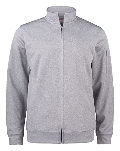 CliQue Unisex Active Cardigan Strickjacke, Grey Melange, L von Clique