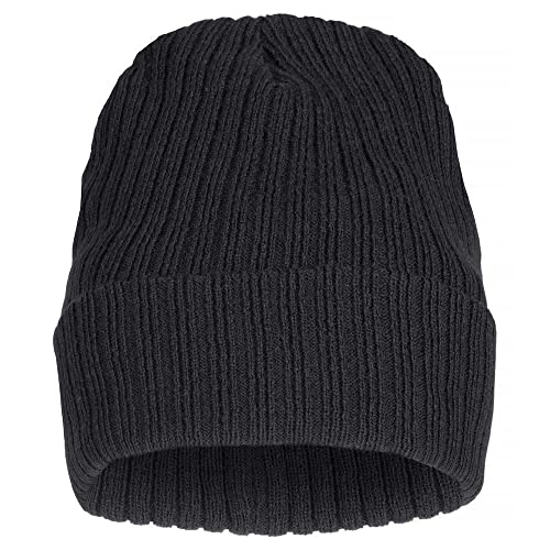 CliQue Unisex Erwachsene Milas Beanie, Schwarz , Einheitsgröße von Clique