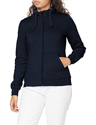 Clique - Damen Kapuzen Sweatjacke 'Basic Hoodie' / dark navy (580), L von Clique