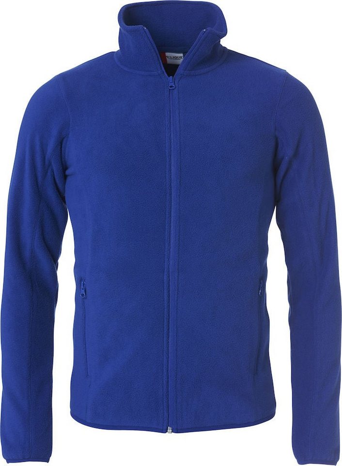 Clique Fleecejacke Basic Polar - mit Stehkragen - royalblau - Herren von Clique