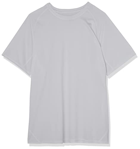 Herren T-Shirt, Laufshirt, hohe Sichtbarkeit, neonfarben, CQ029338, Weiß, XL von Clique
