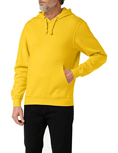 CliQue Herren Basic Hoodie, Zitronengelb, L von Clique