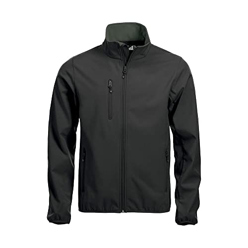 Clique - Herren Basic Softshelljacke / schwarz (99), 5XL von Clique
