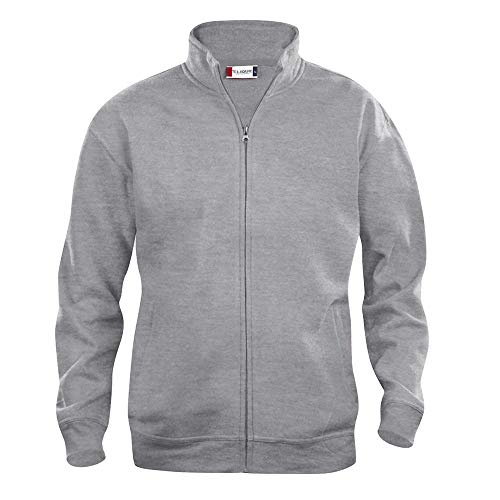 Clique Herren Basic Cardigan Strickjacke, Grau (Grey Melange), X-Large von Clique