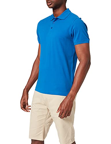 CliQue Herren Classic Lincoln Polo Polohemd, Blau (Königsblau), XXL von Clique