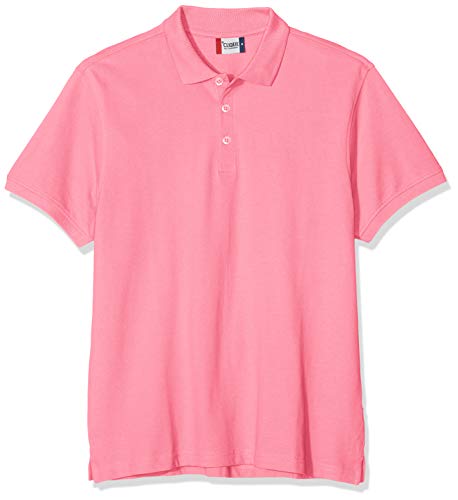 CliQue Herren Classic Lincoln Polo Polohemd, Rose, L von Clique