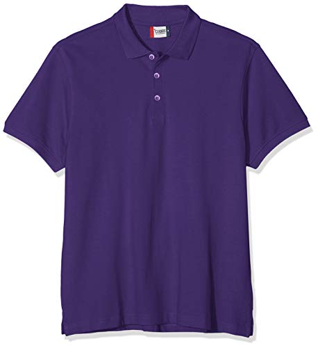 CliQue Herren Classic Lincoln Polo Polohemd, violett, XXL von Clique