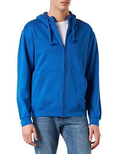 Clique - Herren Kapuzen-Sweatjacke 'Basic Hoodie' / Royalblau (55), M von Clique