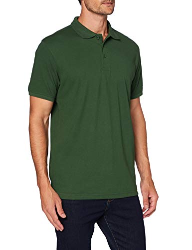 CliQue Herren Manhattan Poloshirt, Grün (Bottle Green 68), XXXL von Clique