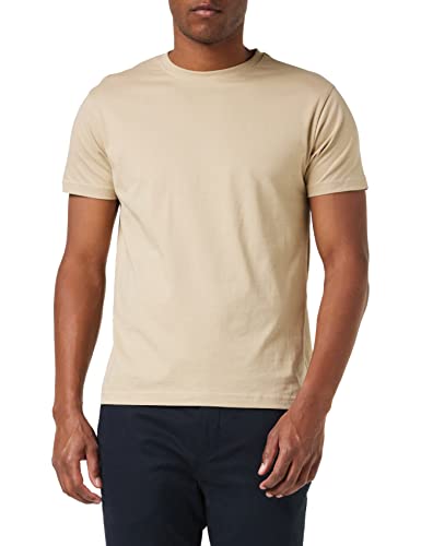 CliQue Herren New Classic T-Shirt, Braun (Caffe Latte), S von Clique