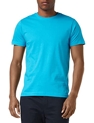 CliQue Herren New Classic T-Shirt, Blickdicht, türkis, M von Clique