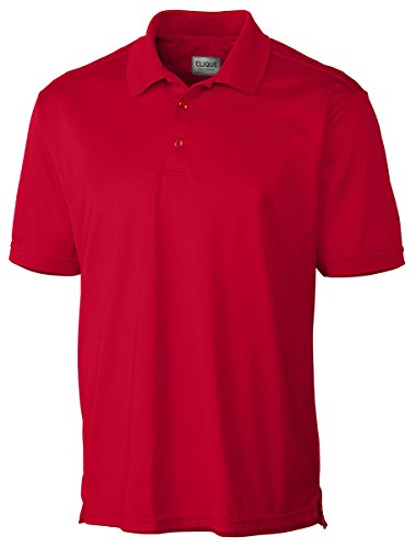 Clique Herren Oslo Pique Polo, rot, 5X-Groß von Clique