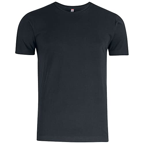 CliQue Herren Premium Fashion T T-Shirt, Schwarz, XS von Clique