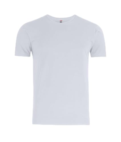 Clique Herren Premium Fashion T T-Shirt, weiß, XS von Clique