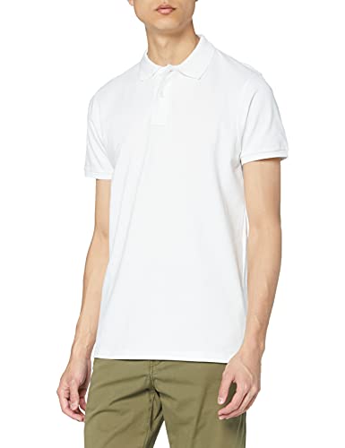 CliQue Herren Premium Polo Shirt Poloshirt, Weiß (White 00), L von Clique