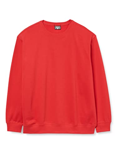 CliQue Herren Roundneck Classic Sweatshirt, rot, XXXL von Clique