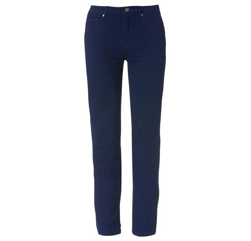 Clique Jogginghose Freizeithose (Baumwolle-Twill) 5-Pocket Stretch Pant navyblau Damen von Clique