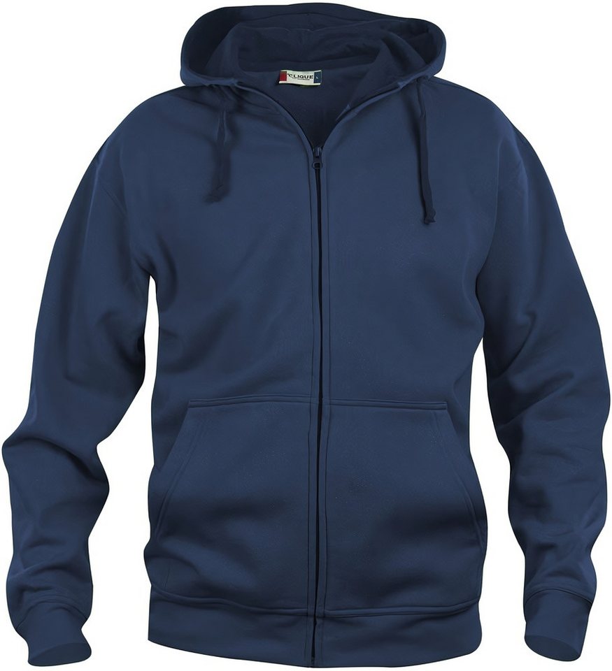 Clique Rundhalspullover Basic Hoody Full Zip von Clique