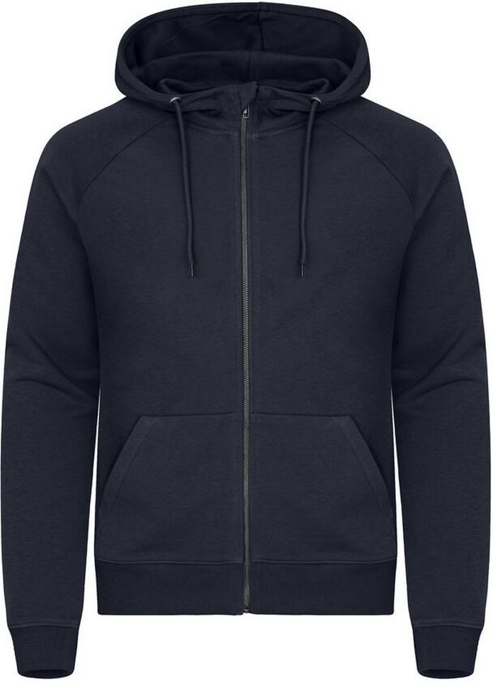 Clique Rundhalspullover Miami Pro Hoody Full Zip von Clique