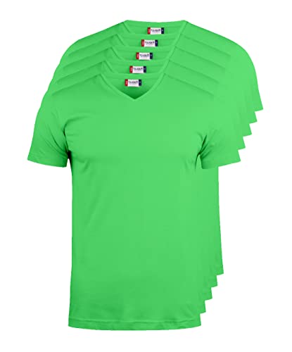 CliQue Unisex 029035-605-3 T-Shirt, apfelgrün, XS von Clique