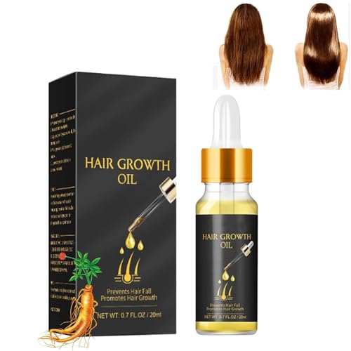 Folix22 Hair Growth, Folix22 Hair Growth Formula, Hair Regrow Oil For Thinning Hair Women Men, Ginger Hair Growth Serum Essence Oil Suitable For All Hair Types (2pcs) von Clisole