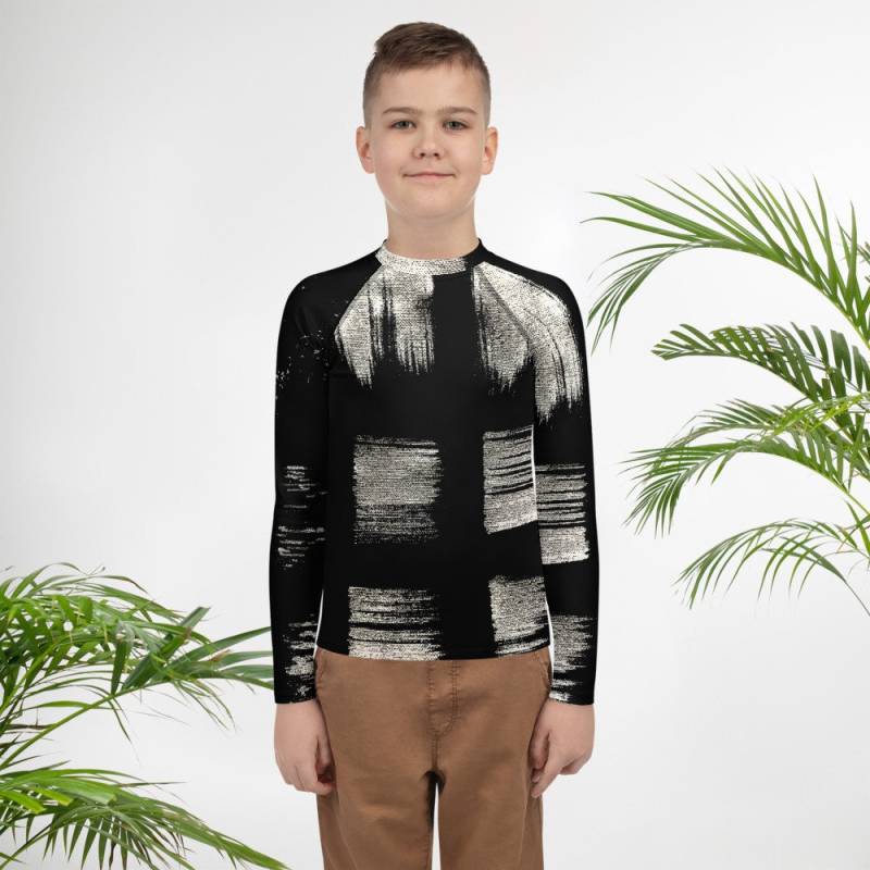 Kinder Langarm Rash Guard Upf 38-40 Bademode von CliziaShop