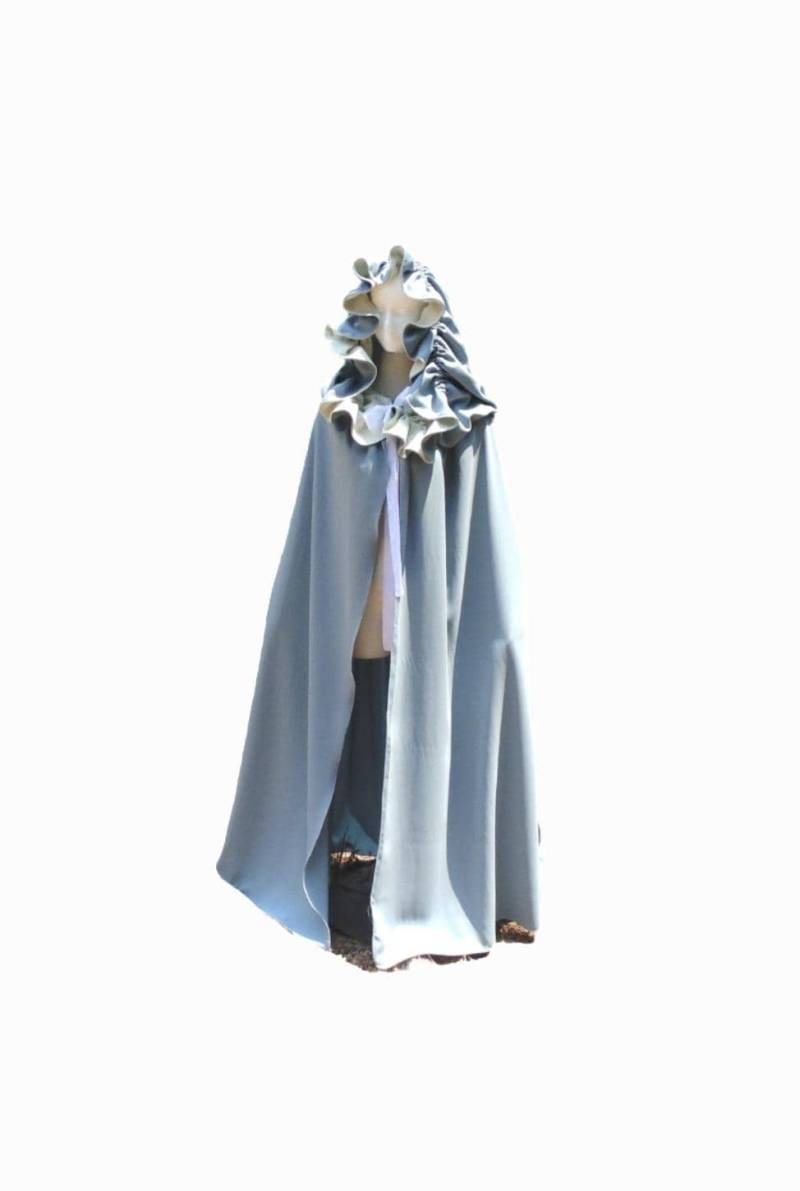 Umhang Für Erwachsene in Voller Länge Geister-Grau von CloakinSwagger