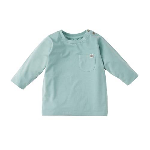 Cloby CBY-LS12-SBL Long Sleeve Shirt/Langarmshirt mit UV-Schutz (UPF 50+) - Sea Blue/blau (Gr. 18-24 Monate) von Cloby
