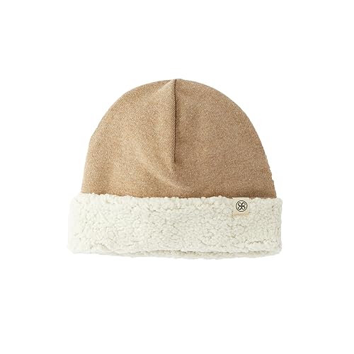 Cloby CBY-TH0-BR Mütze/Wendemütze Teddyfell braun (0-6 Monate) von Cloby