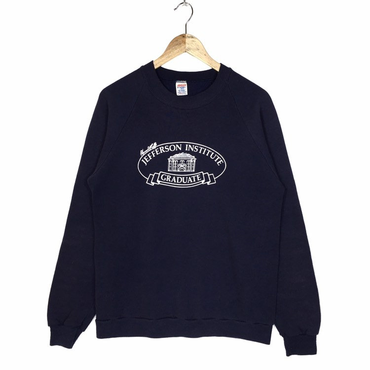 "Jefferson Institute Sweatshirt 1970S-80S Graduate Crewneck - Made in Usa." "Jefferson Institute Sweatshirt 1970S-80S Graduate Crewneck - Made in Usa." von ClockworkThriftStore