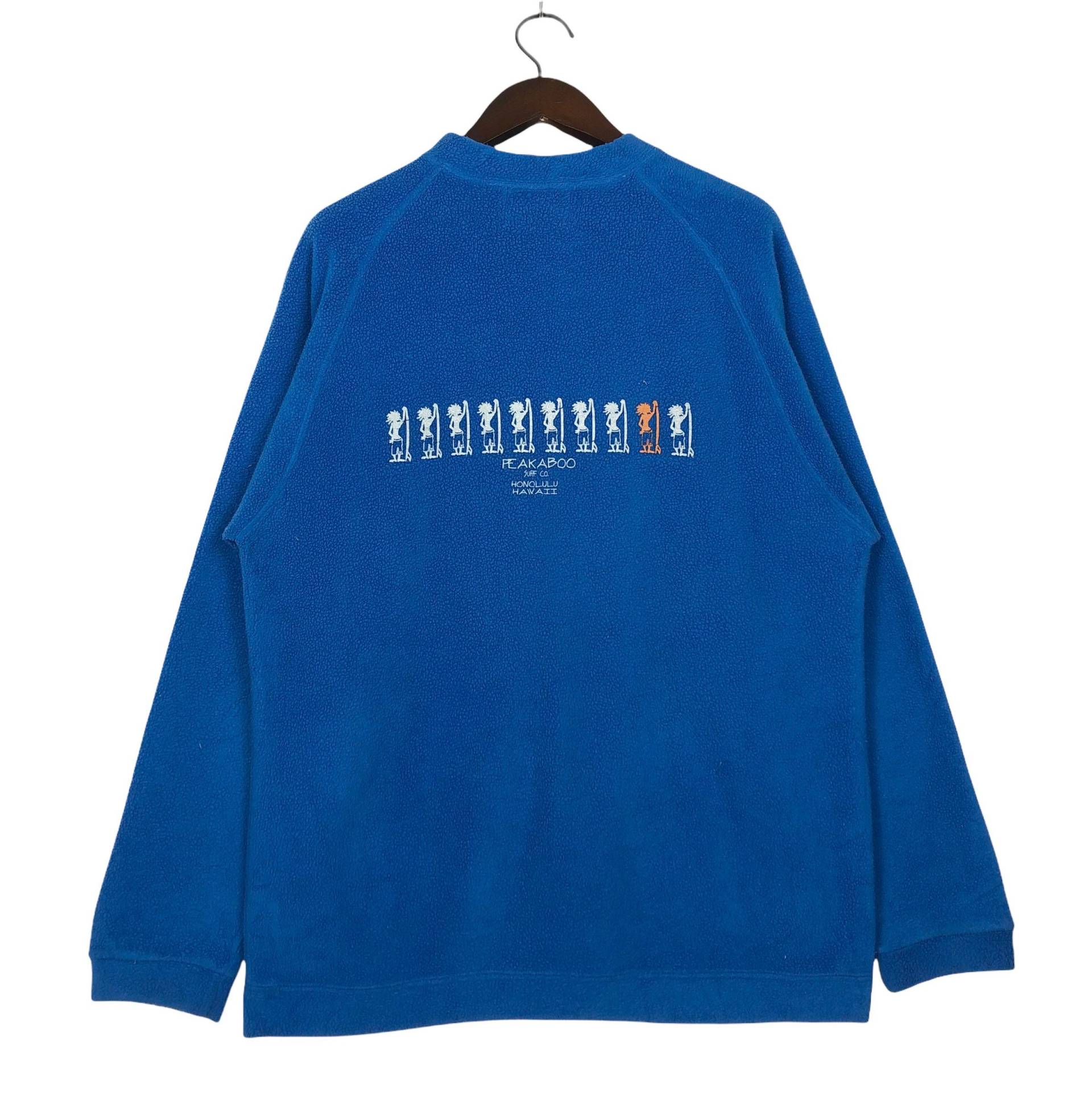 Peekaboo Surf Co Fleece-Sweatshirt von ClockworkThriftStore