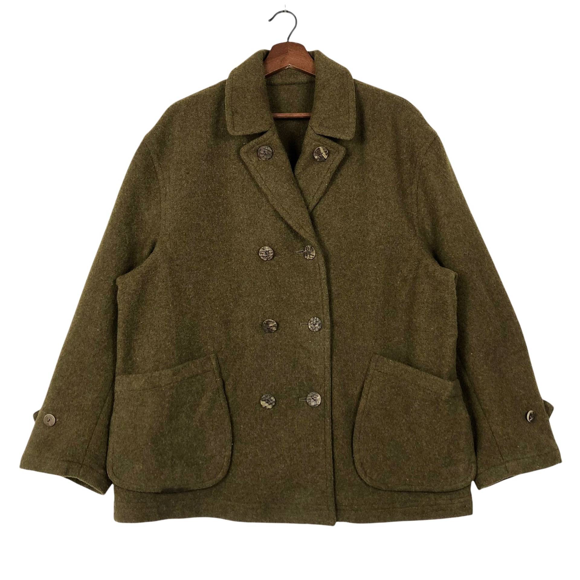 Vintage 50Er Jahre Us Army M-1934 Deckenwolle Sanitätsjacke Zweireihige Manteljacke Deena Woolen Mills 1950Er Vintage 50Er Jahre Us Army M-1934 Deckenwolle Sanitätsjacke Zweireihige Manteljacke Deena Woolen Mills 1950Er von ClockworkThriftStore