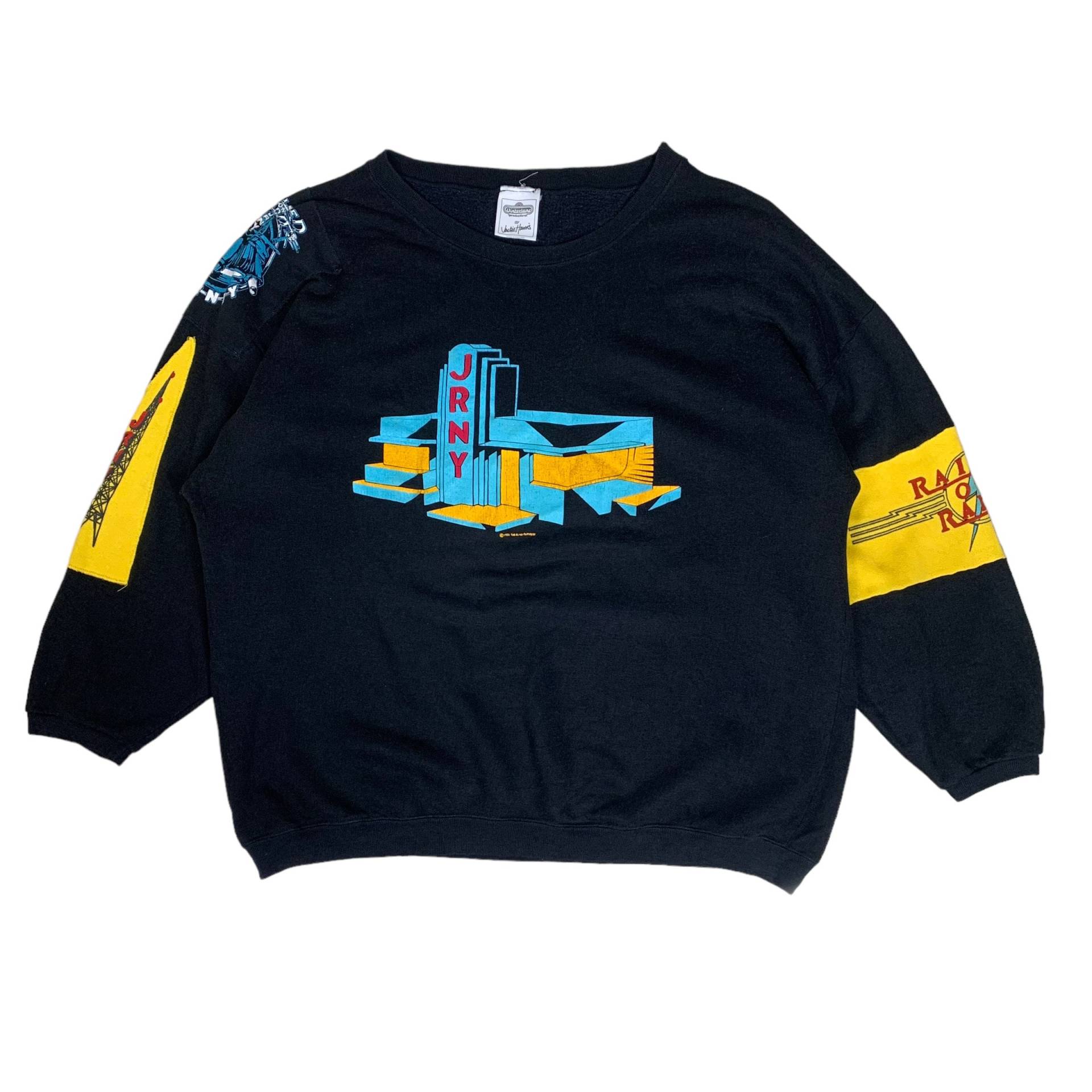 Vintage 80Er Jahre Band Sweatshirt - Rahes On Radio Album Made in England Vintage 80Er Jahre Band Sweatshirt - Rahes On Radio Album Made in England von ClockworkThriftStore