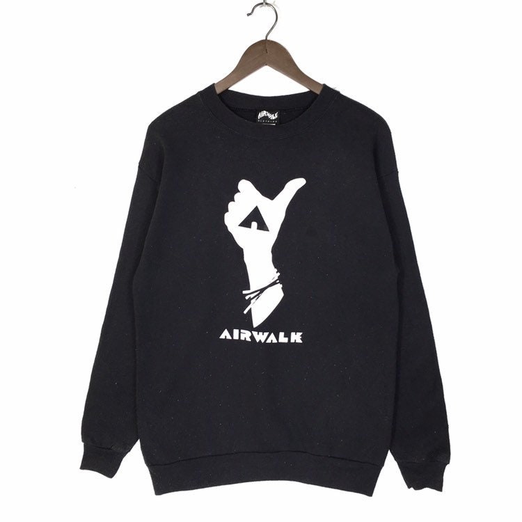 Vintage 90Er Jahre Airwalk Skateboard Sweatshirt - Made in Usa von ClockworkThriftStore