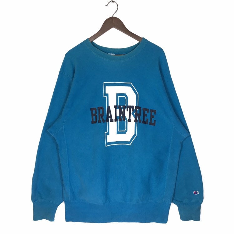 Vintage 90Er Jahre Champion Reverse Weave Sweatshirt - Braintree Ma College von ClockworkThriftStore