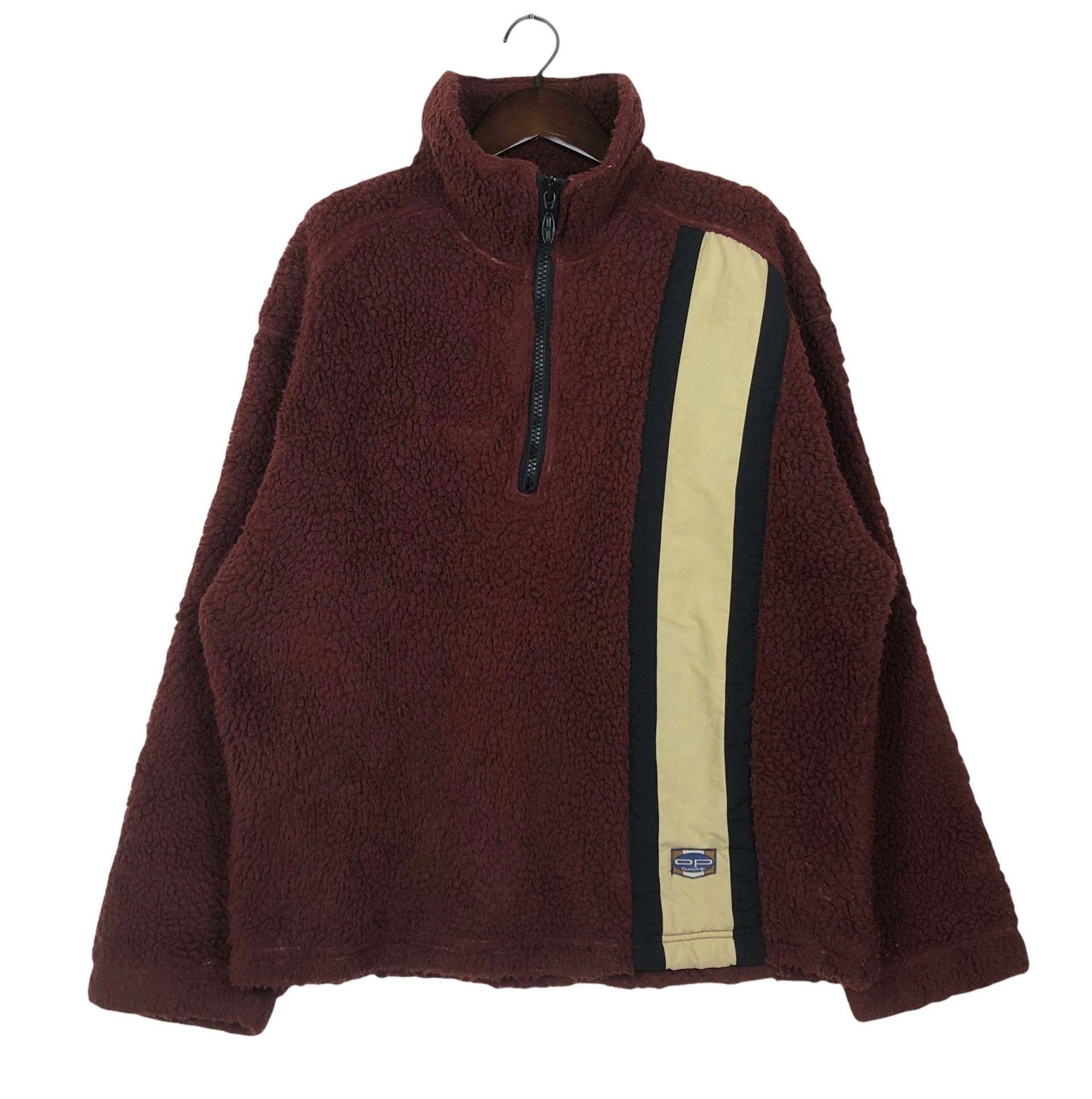 Vintage 90Er Jahre Fleece Jacke Ocean Pazifik Op Sherpa Sperrgut Größe Large Vintage 90Er Jahre Fleece Jacke Ocean Pazifik Op Sherpa Sperrgut Größe Large von ClockworkThriftStore
