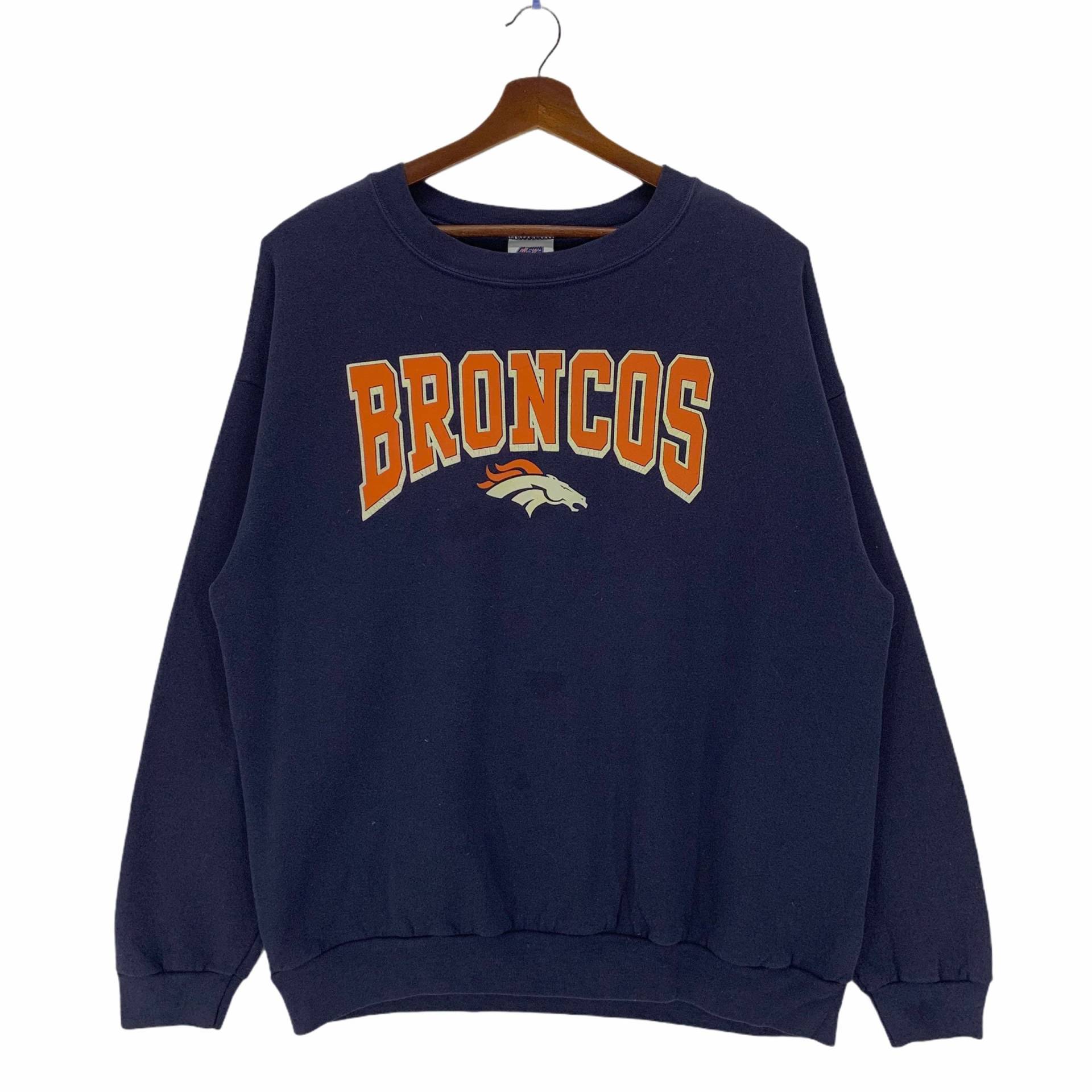 Vintage 90Er Jahre Nfl Denver Broncos Sweatshirt von ClockworkThriftStore