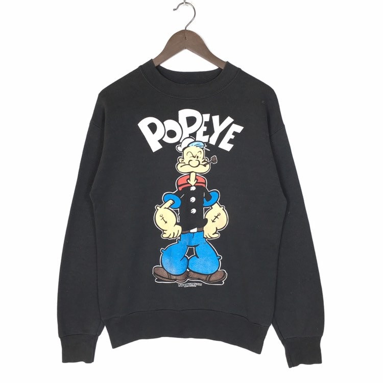 Vintage 90Er Jahre Popeye Sweatshirt - King Features Cartoon von ClockworkThriftStore