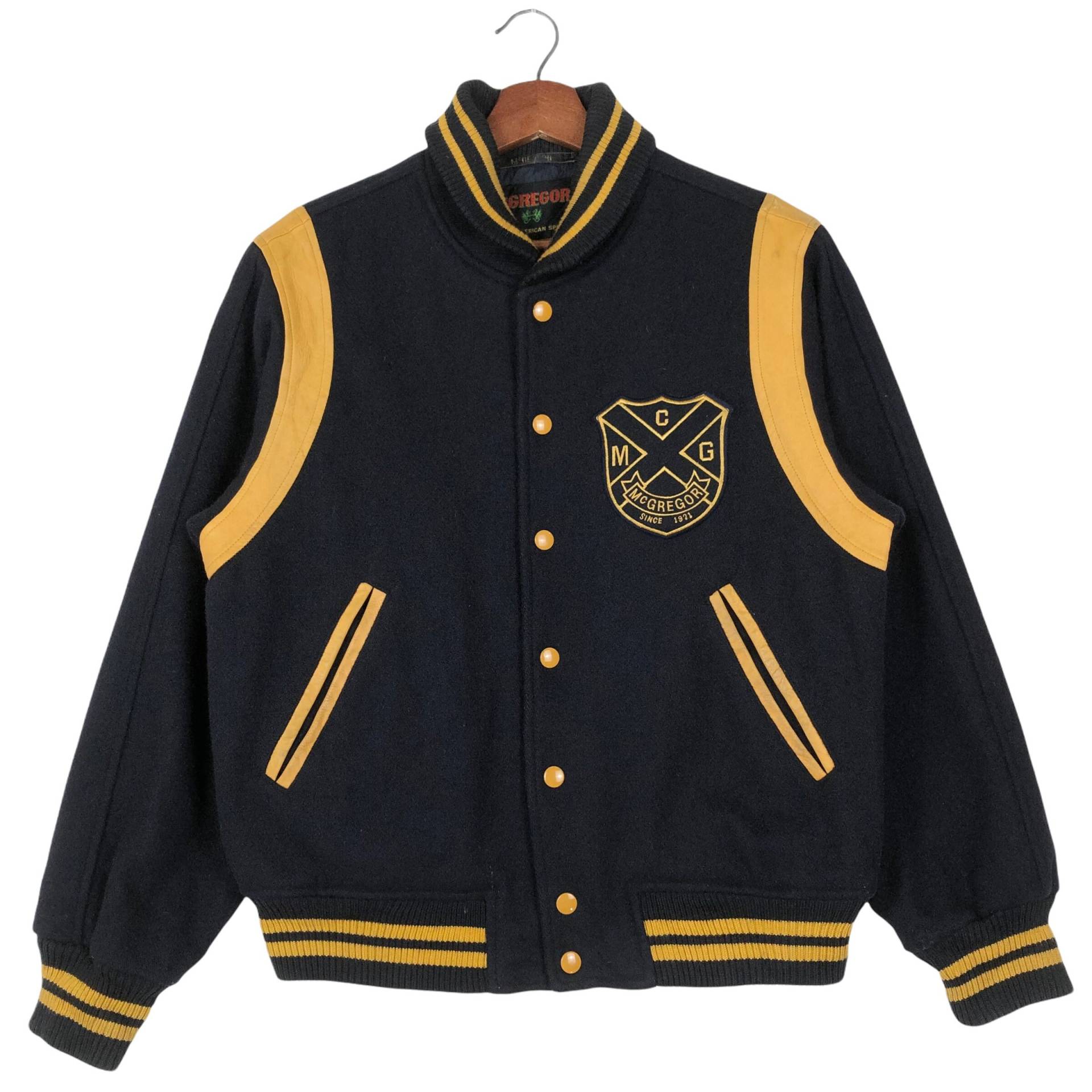 Vintage 90Er Mcgregor Varsity Jacke Aus Wolle Gr. S von ClockworkThriftStore